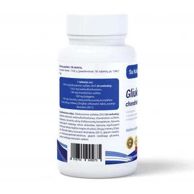 geriausias gamintojas gliukozamino chondroitina mazi už nykščio sąnario gydymo